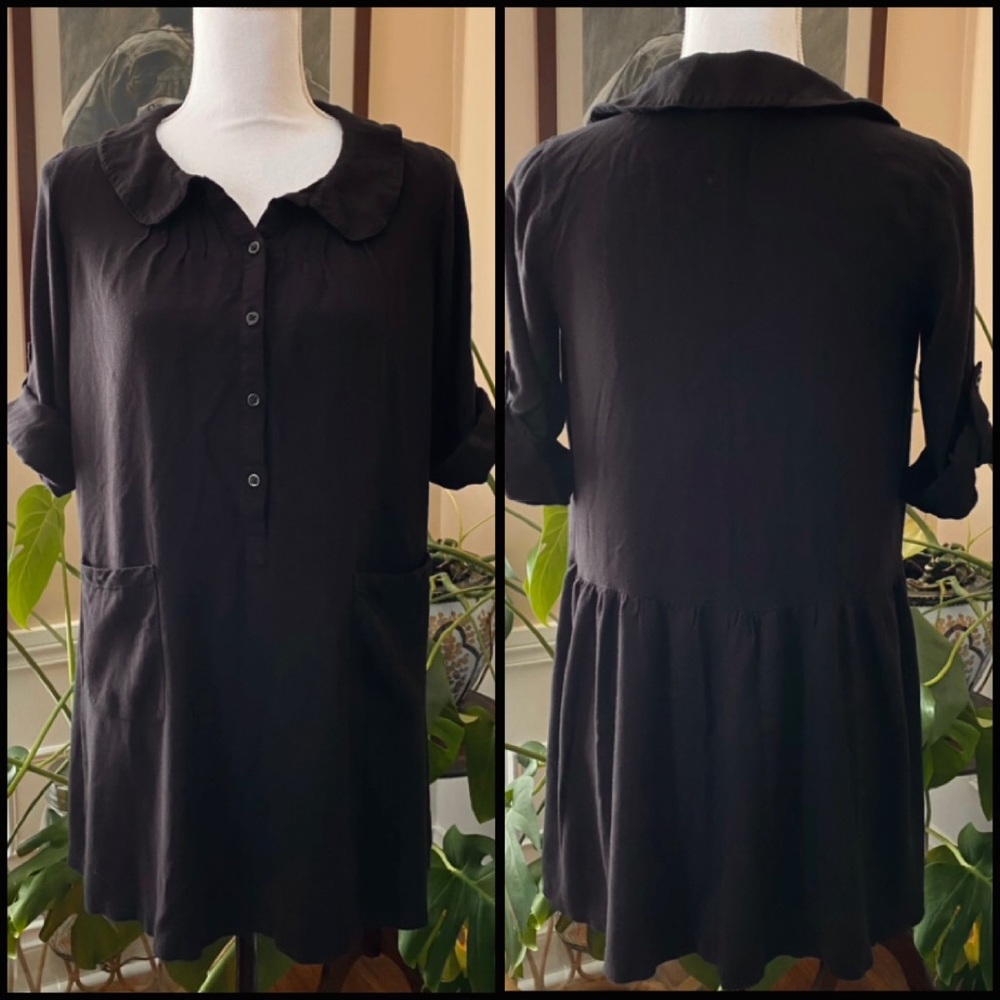 Cooperative Black Babydoll Dress